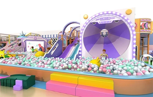 Vibrant Indoor Playground Oasis in Algeria
