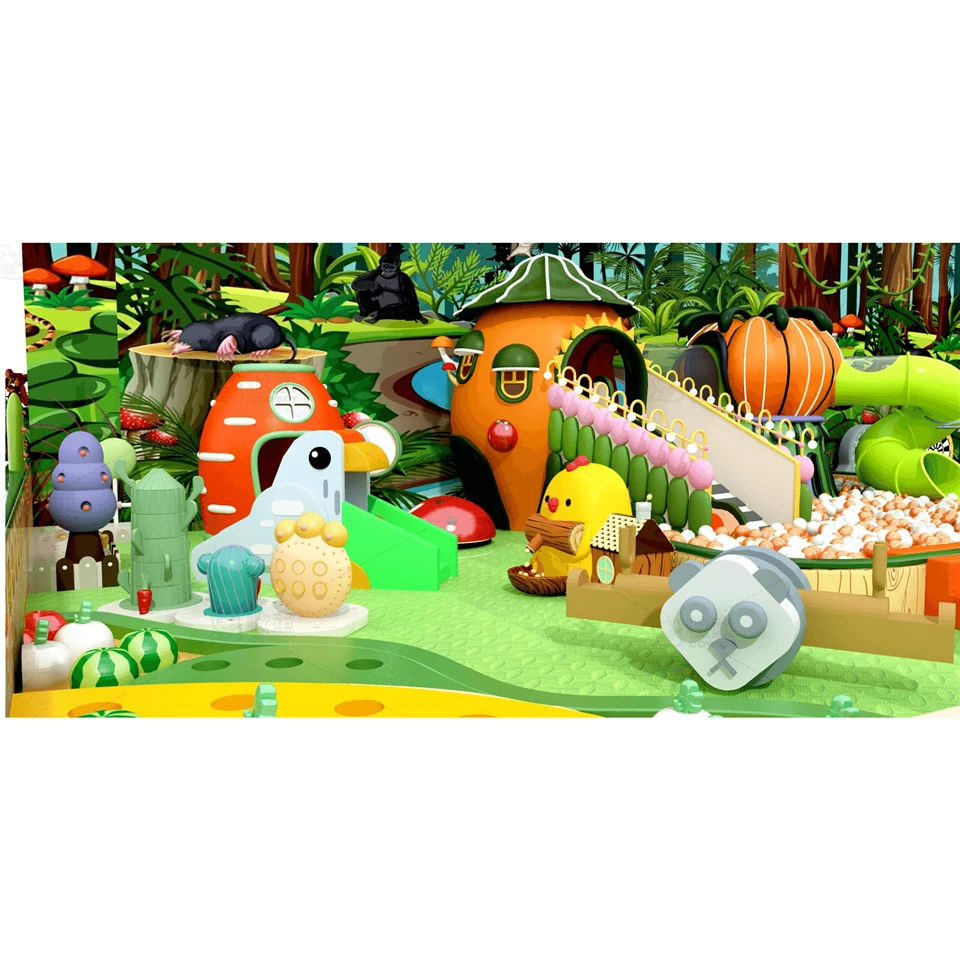 Jungle And Animal Theme Playground
