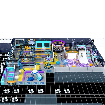 Space Theme Indoor Playground Design