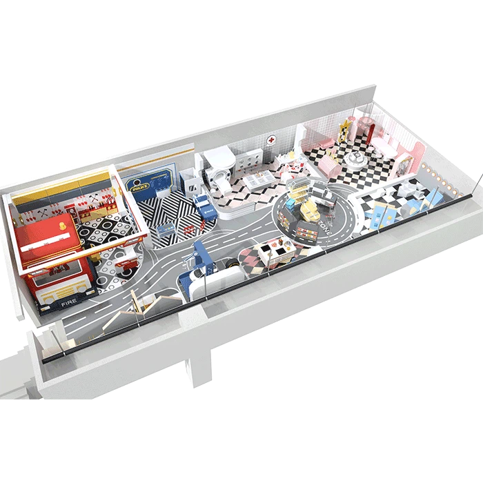 Role-playing Theme Indoor Playground Design And Customization