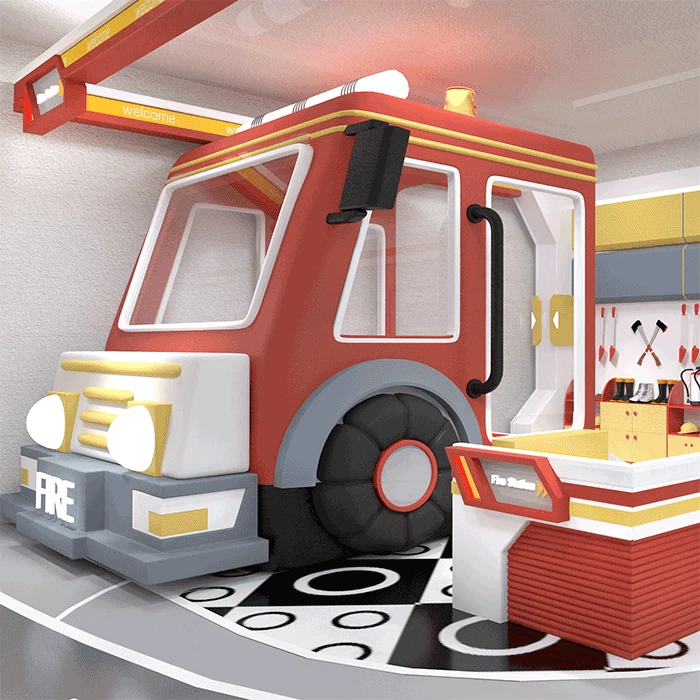 Role-playing Theme Indoor Playground Design And Customization