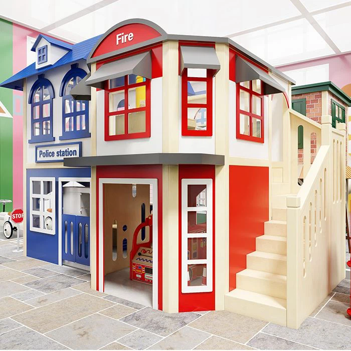 Mini Town: The Custom Pretend Play Center Where Kids Explore Careers Through Fun Role-Playing factory